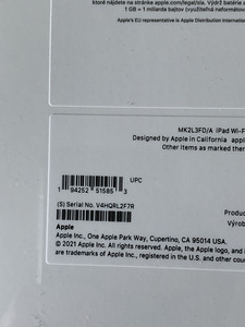 UUS!, Apple iPad 9 2021 64GB Wi-Fi, Garantii! (3 foto / 3)