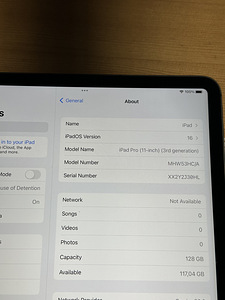 Nagu Uus! Apple iPad Pro 11 2021 M1 128GB WiFi + Cellular 5G (8 foto / 8)