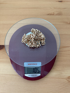 105 gr. 585 14K kullast Bismarck kaelakett - MASSIIVNE! (9 foto / 9)