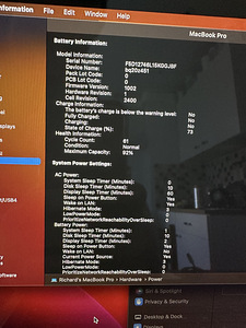 Apple MacBook Pro 13 2020 / M1 / 1TB SSD / 16GB RAM / 61 Cyc (10 foto / 10)