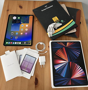 Apple iPad Pro M1 12.9" (2021) 5th Gen 128gb, Wifi, Space Gr (1 foto / 9)