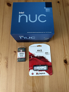 UUS! Intel NUC 12 Pro i7-1260P vPRO + 250GB SSD + 16GB RAM (1 foto / 4)