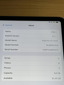 Apple iPad Pro 11 64GB 2018 Wi-Fi + Cellular - Space Gray (8 foto / 8)