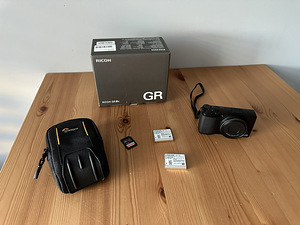 Ricoh GR IIIx, tehtud ainult 25 pilti! + 2 akut + 128GB SD (1 foto / 10)