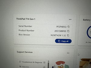 Lenovo ThinkPad T14, i7 vPRO, 32GB RAM, 512GB SSD, Touch (10 foto / 10)