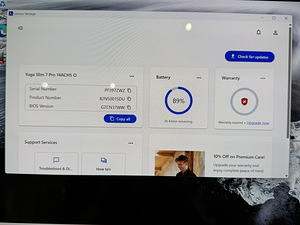 Lenovo Yoga Slim 7 Pro, 16GB RAM , 90Hz OLED, Ryzen 7 5800H (8 foto / 10)