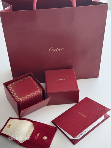 Cartier LOVE sõrmus 18K kollane kuld originaal + dokumendid