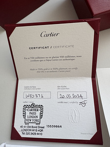 Cartier LOVE sõrmus 18K kollane kuld originaal + dokumendid (6 foto / 7)