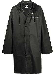 Vetements Raincoat Black