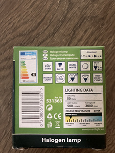 Pirn GU10 50W (2 foto / 4)
