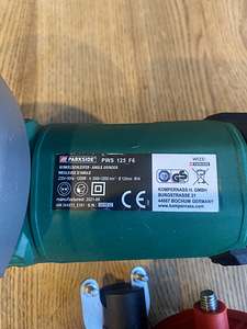 Relakas Parkside PWS 125 F6. Uus.Germany (9 foto / 10)