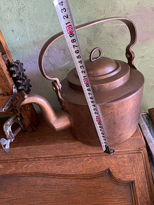 Väga suur vasest Tsaariaegne kann. 3,5 kg! (7 foto / 10)