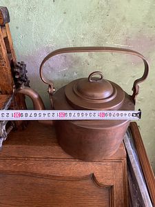 Väga suur vasest Tsaariaegne kann. 3,5 kg! (8 foto / 10)