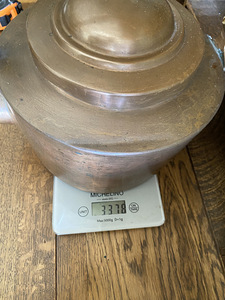 Väga suur vasest Tsaariaegne kann. 3,5 kg! (10 foto / 10)