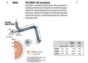 Вытяжка Funex PR 3000-125 standard