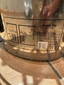 Sauna elektrikeris Helo (2 foto / 4)