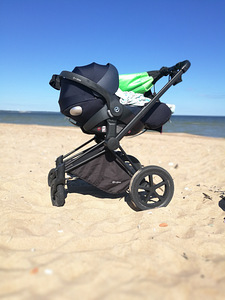 Cybex Priam vanker ja Cybex Cloud Q Plus turvatool (2 foto / 9)