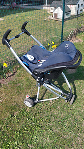 Maxi cosi turvahäll, isofix, vanker (4 foto / 6)