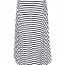 Длинная морская трикотажная юбка в полоску, 44 -XL (фото #3)