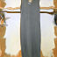 Cеребристо-серое длинное платье-стрейч, 36-38-S-M (фото #4)