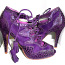 Efeknsed violettlilla krokodilli-seemnenahast kingad,38,uued (foto #1)