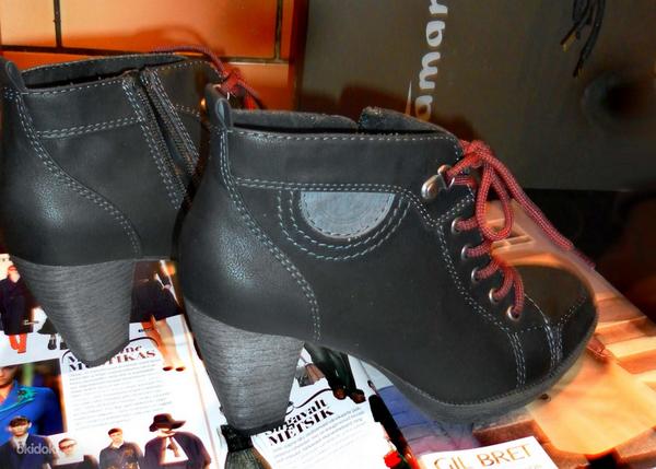Tamaris Wortmann стильные ботиночки-ботильоны, 39, новые (фото #9)