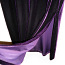 Elegantne veniv sametist lilla-violett maksikleit,40-42-UK12 (foto #1)