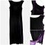 Элегантное бархатное лиловое длинное платье, 40-42-UK12 (фото #2)
