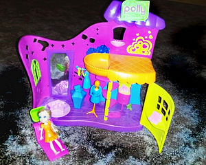Polly pocket suurepärane mängukomplekt ilusalong (1 foto / 5)