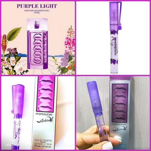 Salvador Dali Purplelight mini parfüümvesi-sprey,8 ml, uus (foto #7)