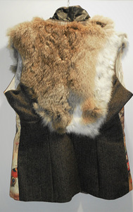 Disaineri jänesekarvaga vintage stiilis ilus vest, 38 (M-L) (6 foto / 7)