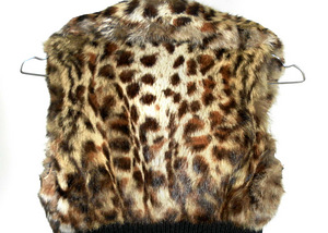 Guess leopardimustriga jänesekarvane kootud vest, S-M (8 foto / 9)