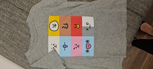 BTS T-särk BT21 xs (1 foto / 1)