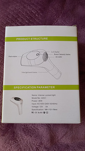 Laser karvade eemaldamise epilaator (1 foto / 3)