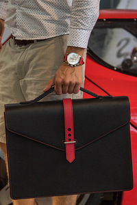 Portfell RAIDILLON Gentleman Briefcase BLACK/RED (1 foto / 3)