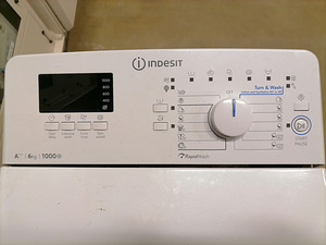 PESUMASIN INDESIT, PEALTLAETAV (2 foto / 4)
