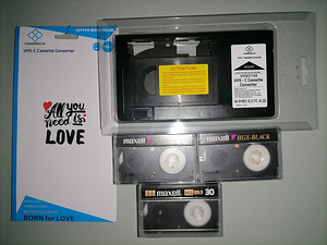 VHS C КАССЕТЫ (1 фото из 1)