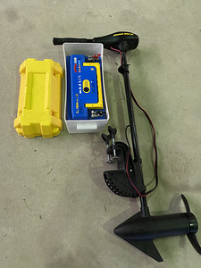 Elektrimootor Minn Kota+aku+laadija (1 foto / 3)