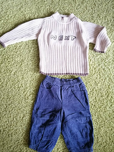 Next kampsun ja H&M püksid, suurusele kuni 2 aastat. (2 foto / 4)