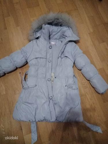 Продам зимнее пальто, размер 140-152 см. (фото #1)