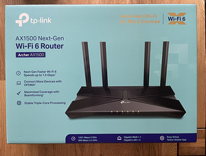 Võrguseade TP-LINK Wireless Router Archer AX1500 (1 foto / 2)