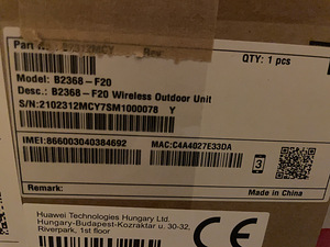 Huawei Välimodem CPE B2368-F20 + Huawei Wi-Fi AX3 (3 foto / 3)