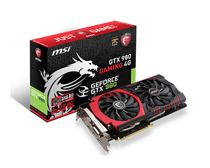 MSI GeForce GTX 980 GAMING 4GB