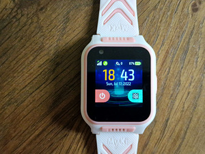 Носимые умные часы MyKi 4 Белый/Розовый