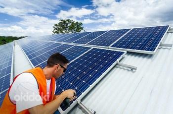 Päikesepaneelide paigaldamiseks nõutakse töötajaid Saksamaal (foto #1)
