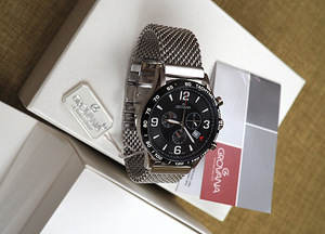 GROVANA CHRONOGRAPH Swiss made (7 foto / 9)