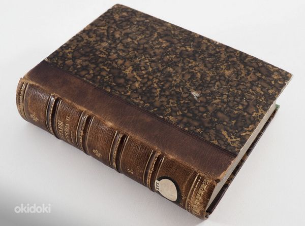 1880 Tsaariaegne raamat NOTARI SEADUS Ja KARISTUSTE SEADUS