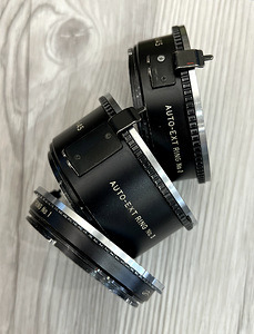 MAMIYA M645 Macro Auto EXT ring set NR.1,2,3 (2 foto / 3)