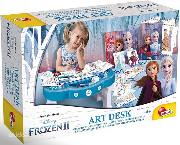 Набор для рисования Frozen 2 Art Desk. Новый. (фото #1)