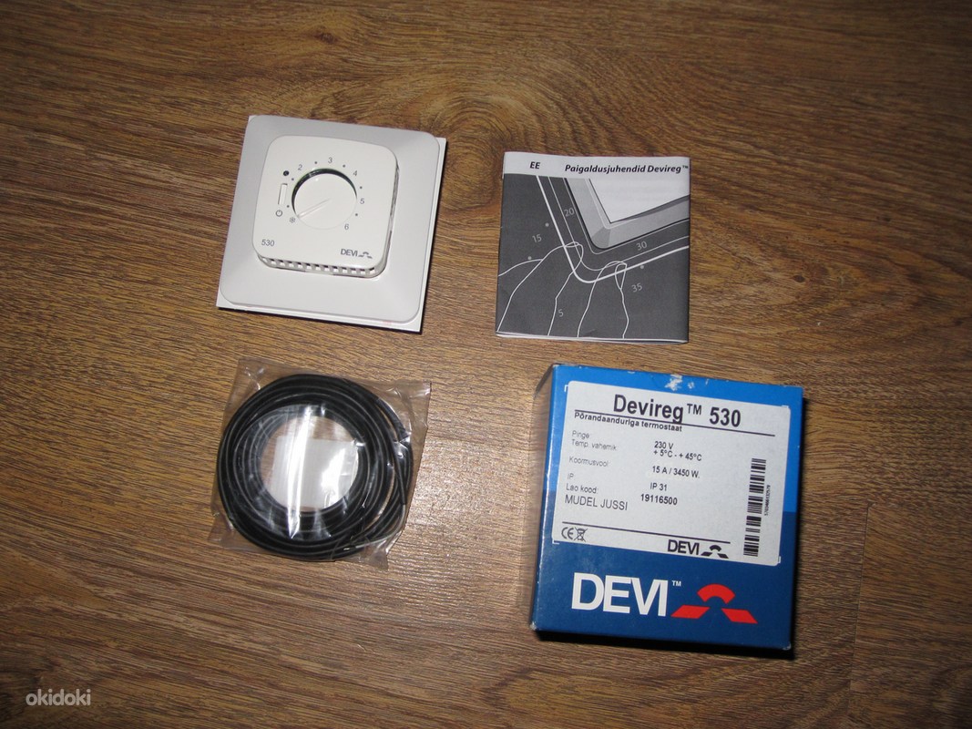 Терморегулятор теплого пола Devireg 530 (фото #1)